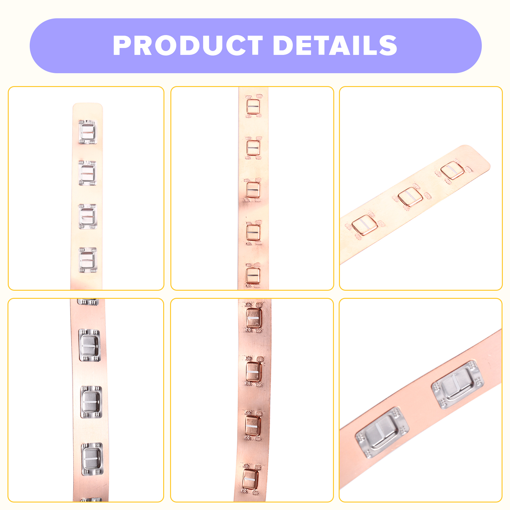 Bus Bar Copper - B48A Power Lithium Battery Copper Strip
