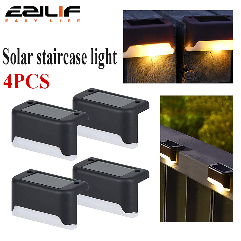 Renewable Energy Solar - 4PCS Solar Deck Light Outdoor IP65