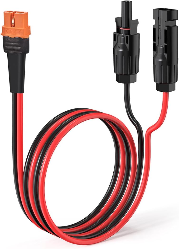 Solar Cable Mc4 Connector - Superbat 10AWG 2FT Solar to XT60i