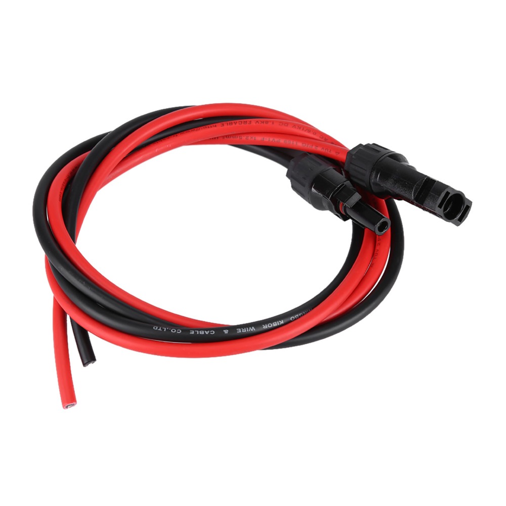 Solar Cable Mc4 Connector - Reliable 2.5mm² Solar Cable 1m Length