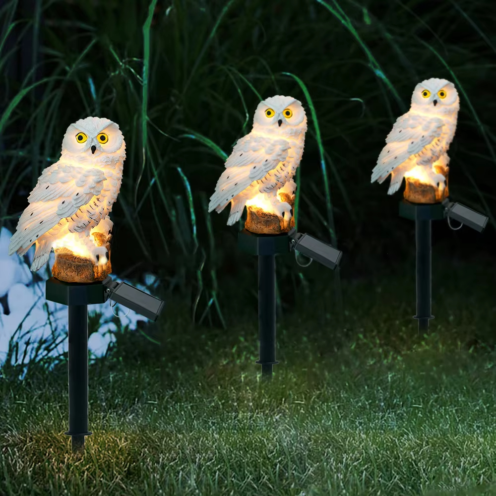 Solar light owl animal sculptu – Renewable Energy Solar recenzja i cena