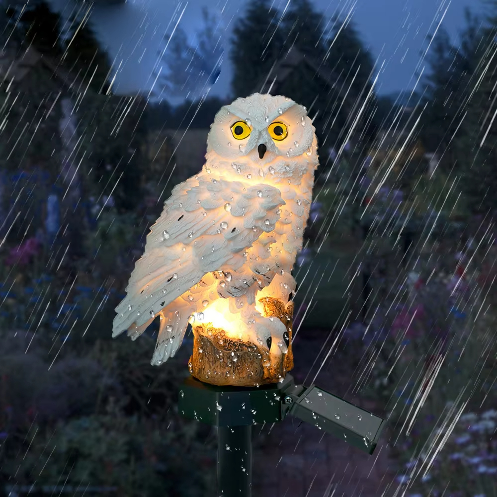 Solar light owl animal sculptu – Renewable Energy Solar recenzja i cena