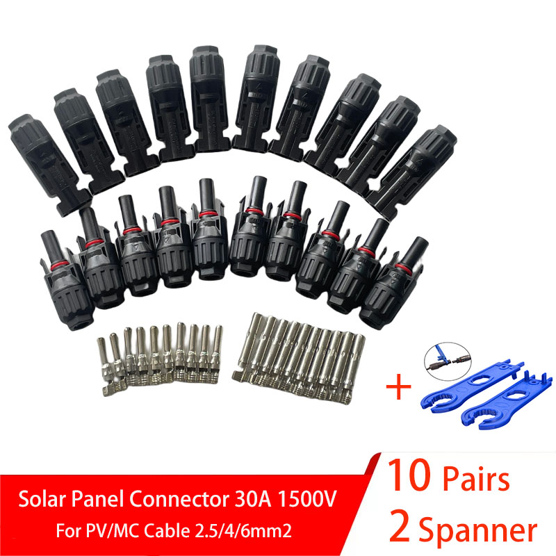 5/10 Pairs Solar Connectors PV – Solar Cable Mc4 Connector recenzja i cena