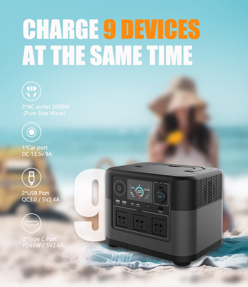 2026 new 220V 110V 1200W porta – Portable Power Station recenzja i cena