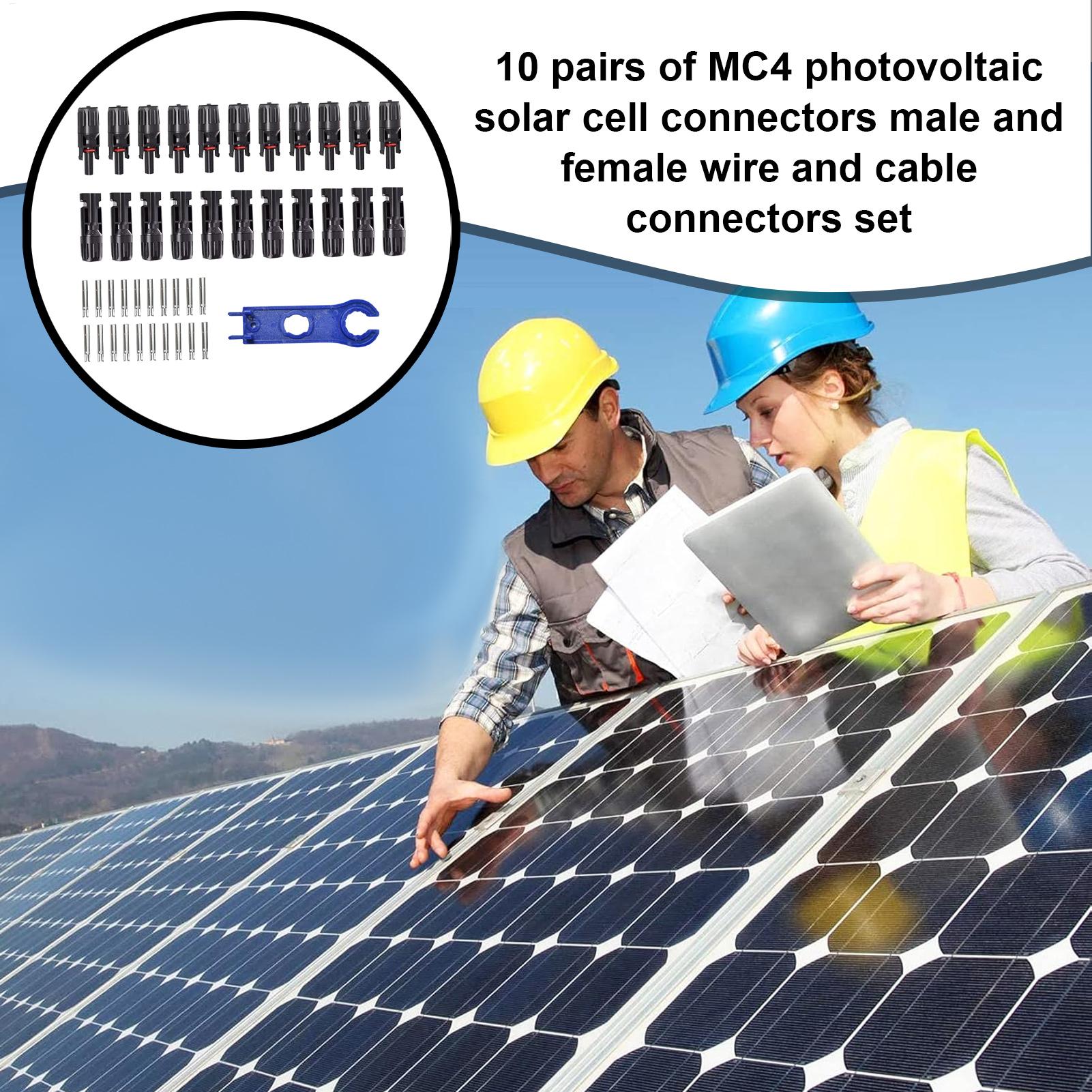 10Pair MC4 Photovoltaic Solar  – Solar Cable Mc4 Connector recenzja i cena