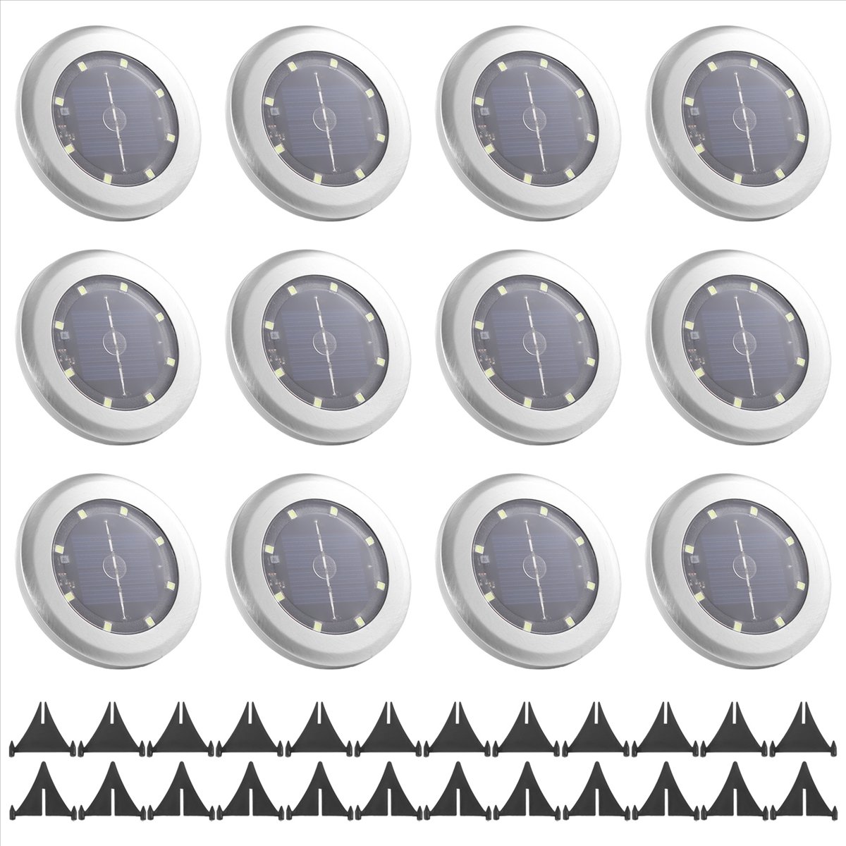 *A14E 12 Pack Solar Lights Out – Renewable Energy Solar recenzja i cena