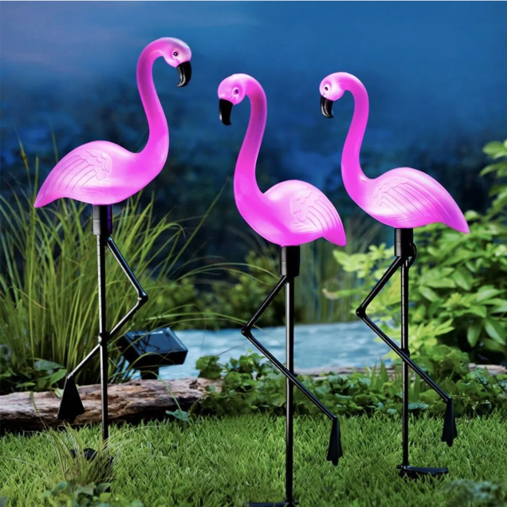 3Pcs Solar Powered Flamingo Gr – Renewable Energy Solar recenzja i cena