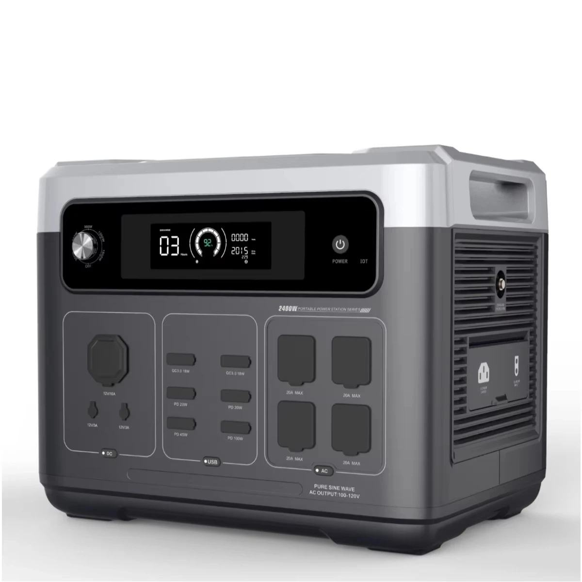 P2001 PLUS 2400W Portable Powe – Portable Power Station recenzja i cena