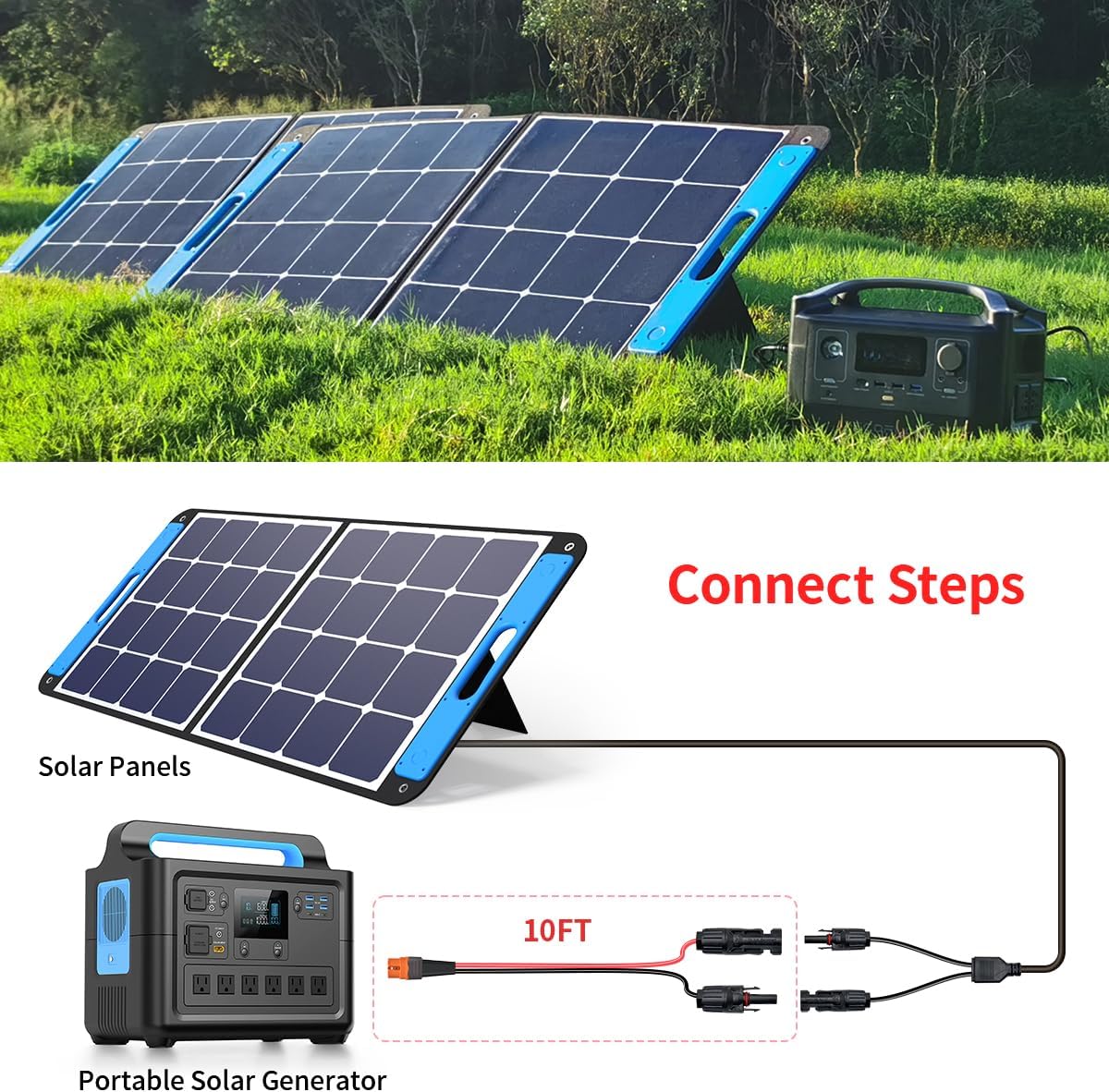 10AWG 10FT Solar to XT60i Cabl – Solar Cable Mc4 Connector recenzja i cena