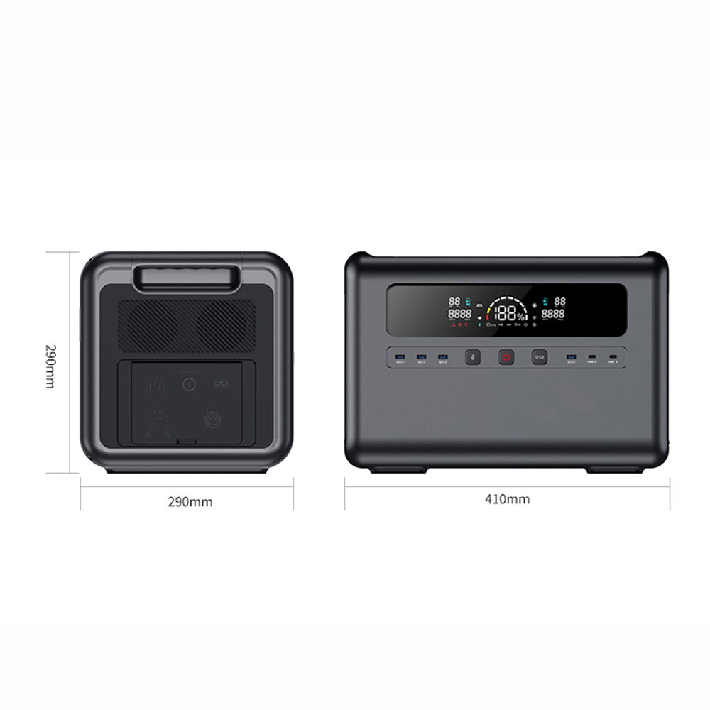 2400W Solar Power Generator, L – Portable Power Station recenzja i cena