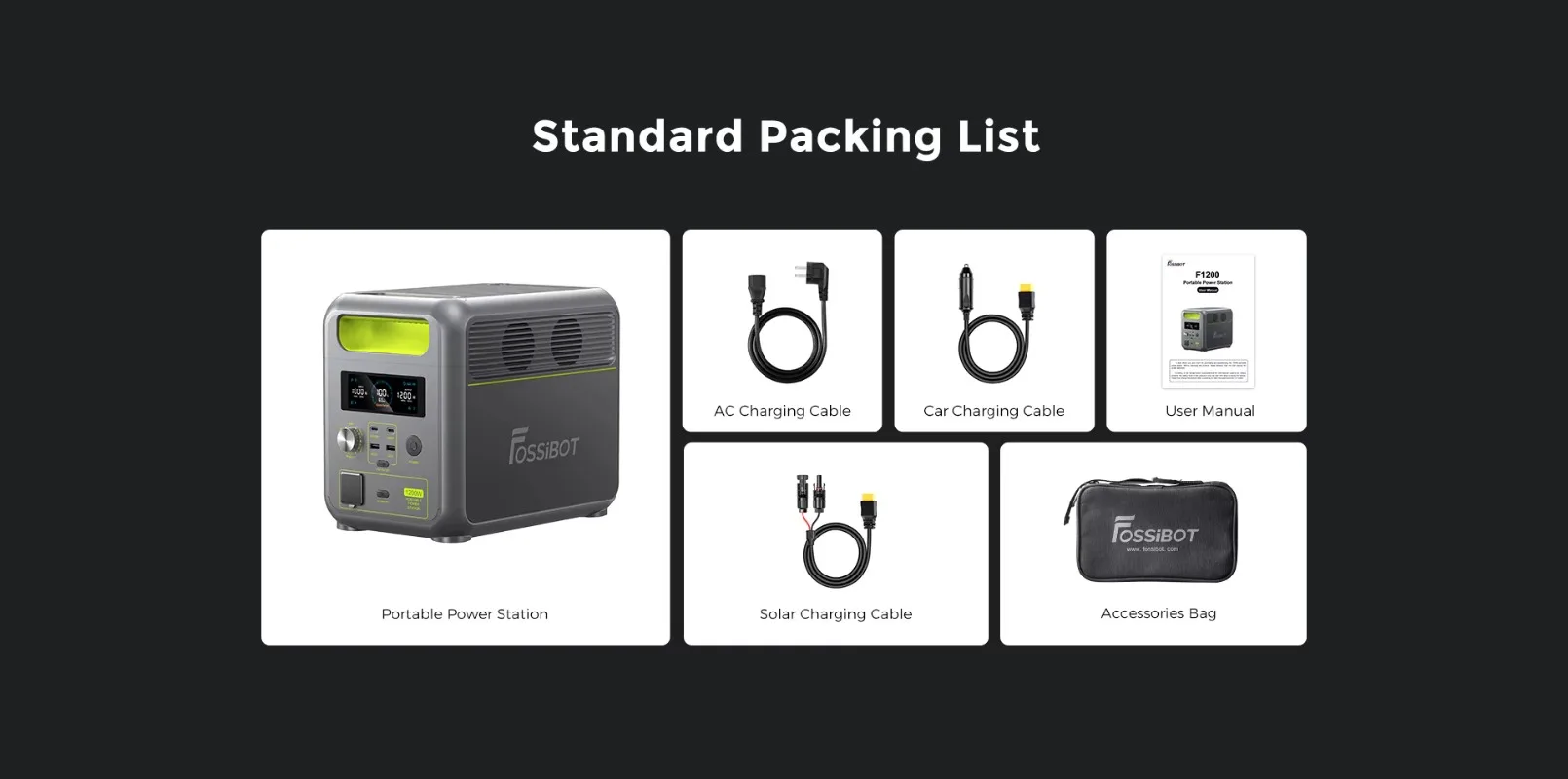 【BestSelling】FOSSiBOT F1200  P – Portable Power Station recenzja i cena
