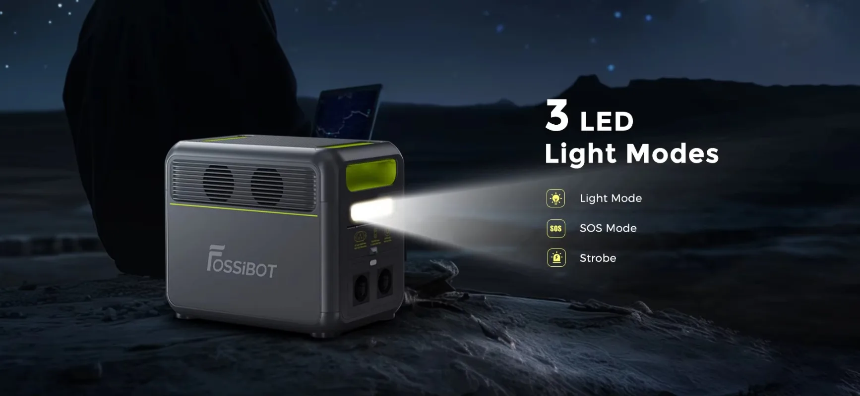 【BestSelling】FOSSiBOT F1200  P – Portable Power Station recenzja i cena