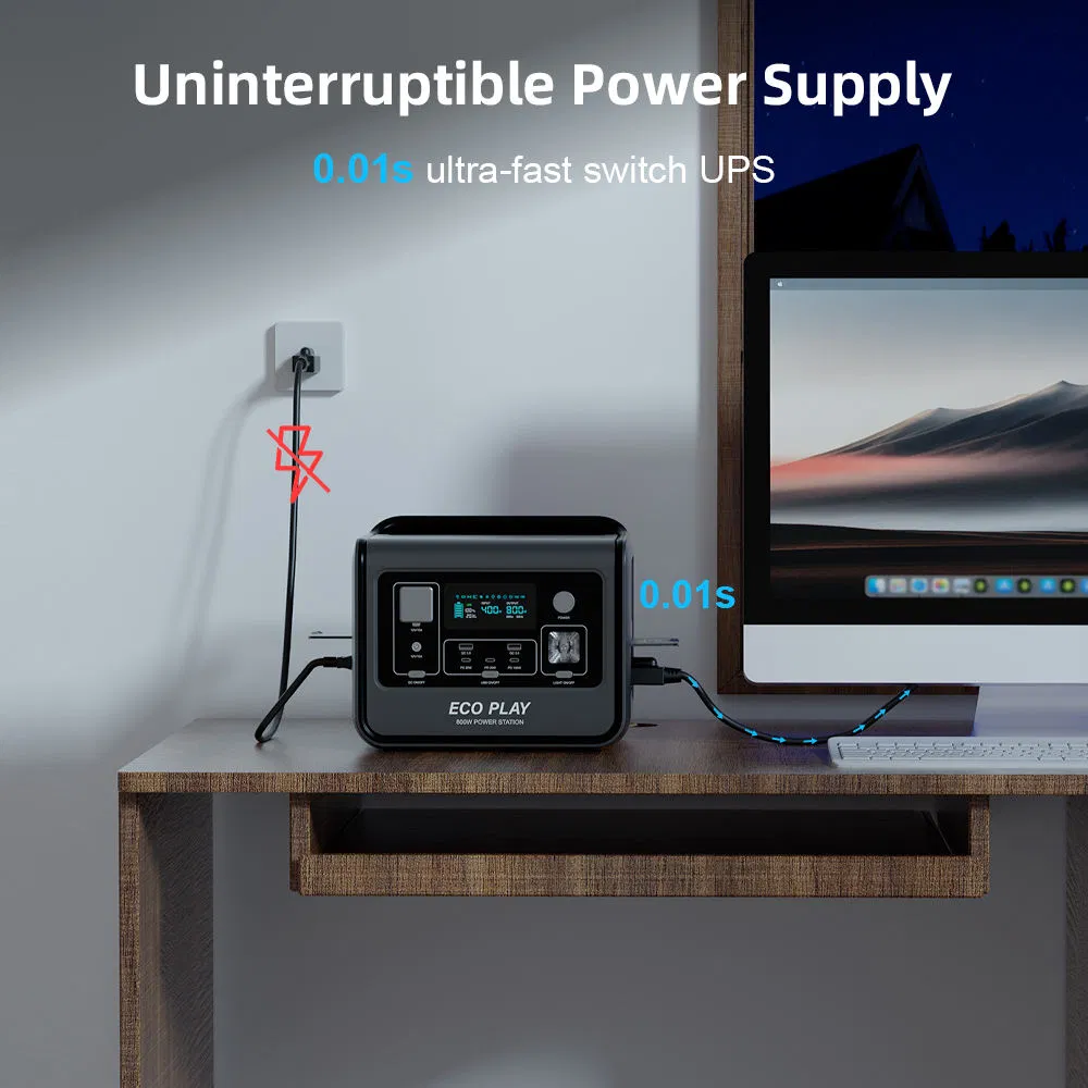800W 512Wh Solar Power Station – Portable Power Station recenzja i cena