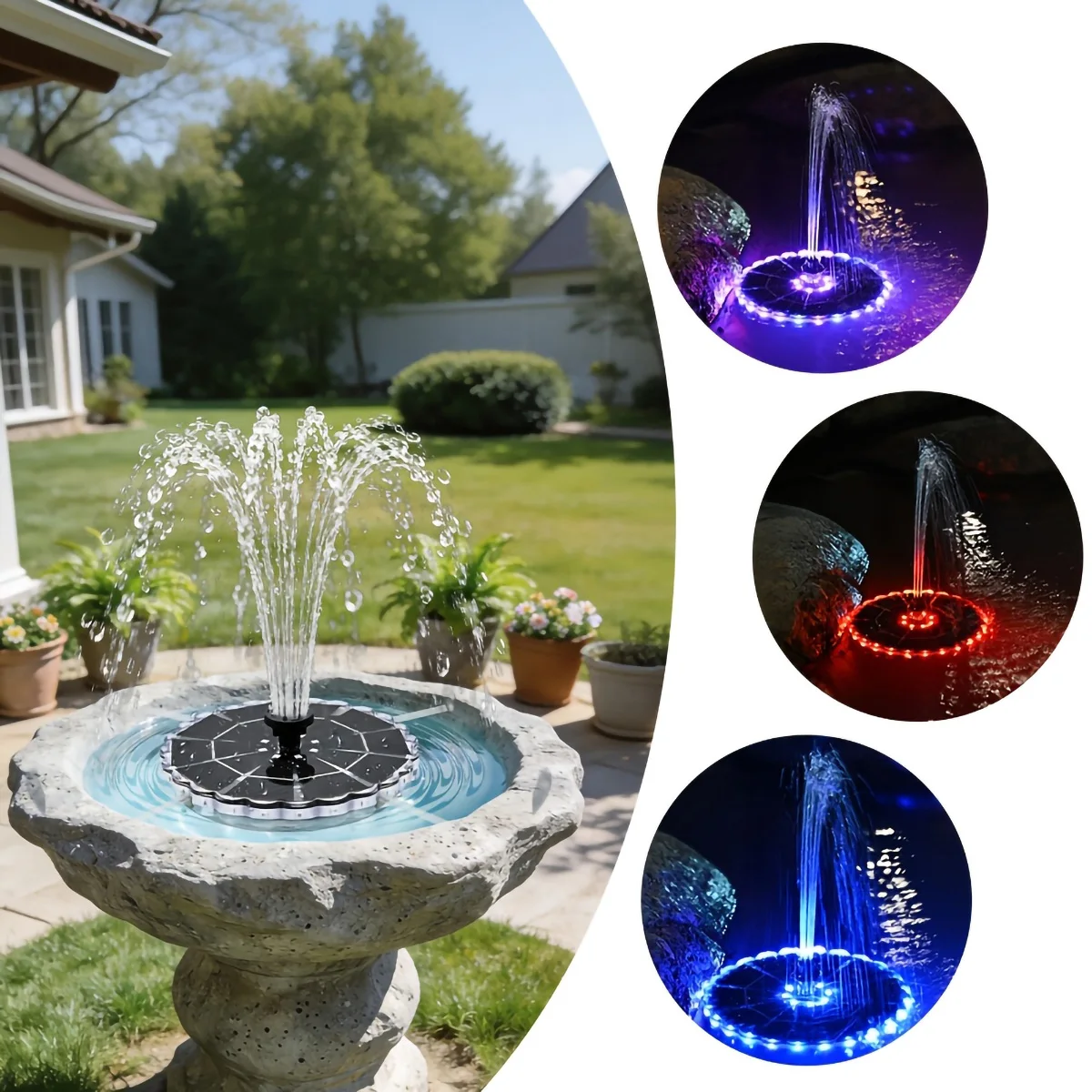 3.5W Outdoor Solar Fountain fo – Renewable Energy Solar recenzja i cena