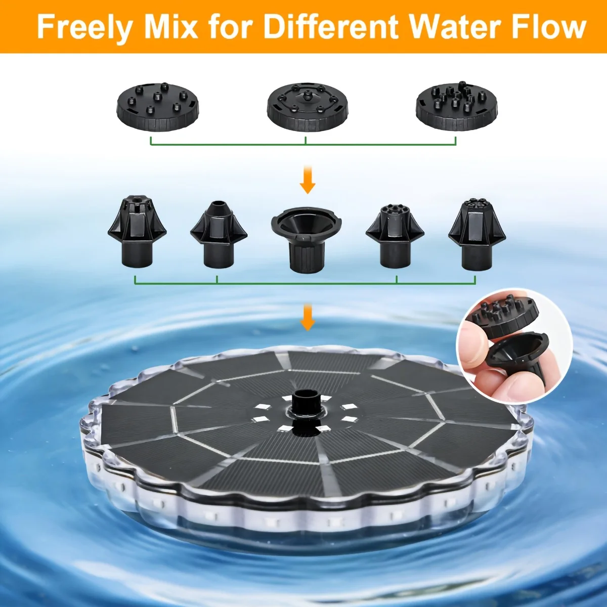 3.5W Outdoor Solar Fountain fo – Renewable Energy Solar recenzja i cena