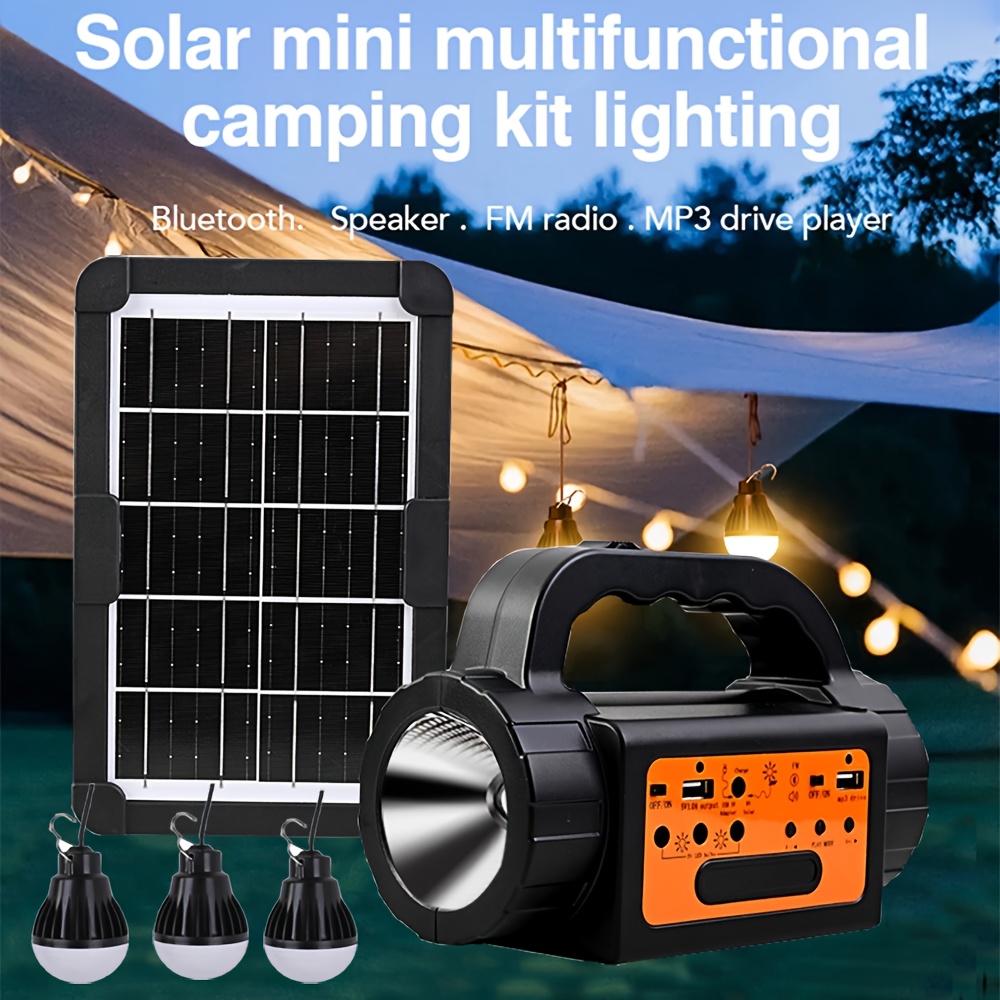 Solar Rechargeable Camping Lig – Portable Power Station recenzja i cena