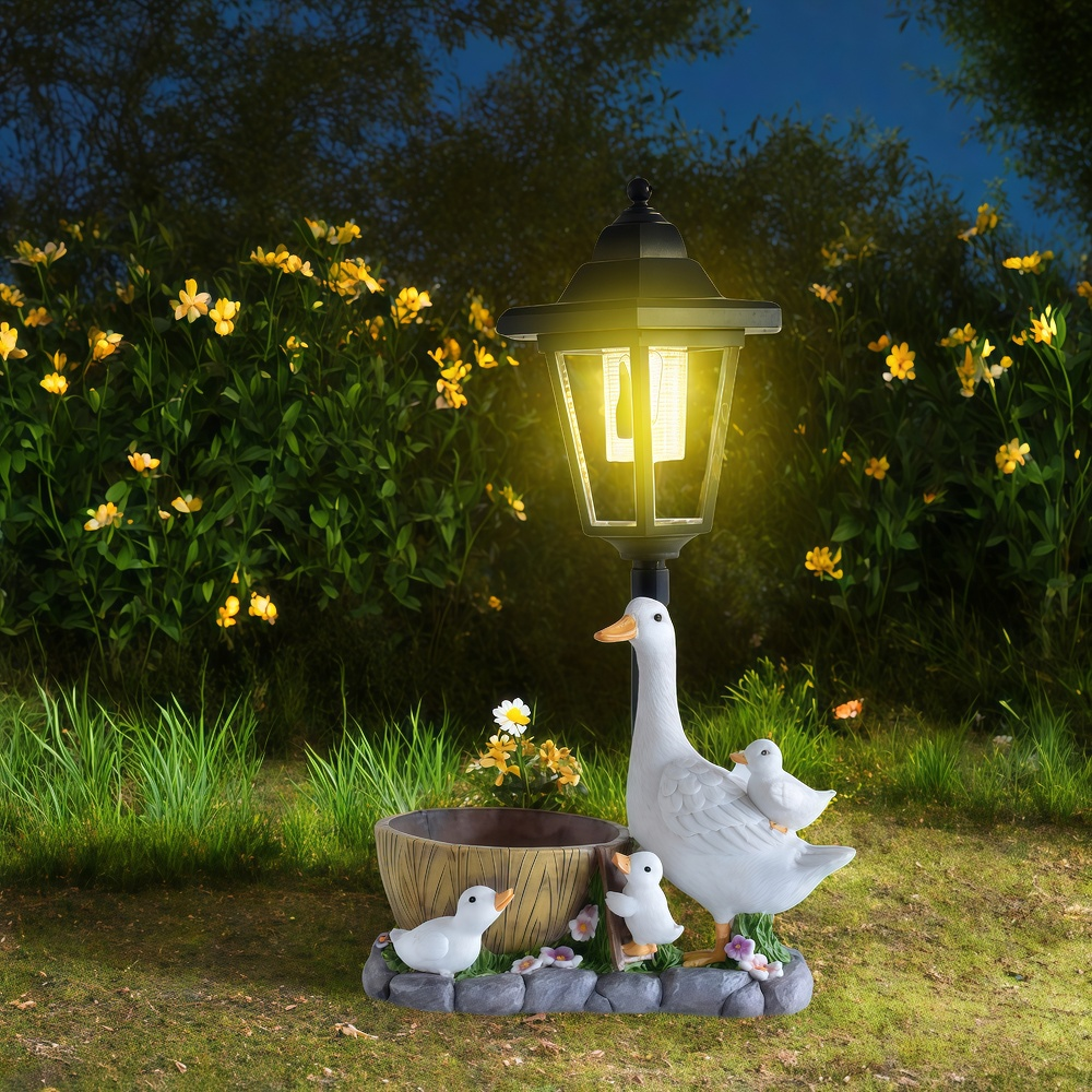 Solar Duck Night Light Garden  – Renewable Energy Solar recenzja i cena