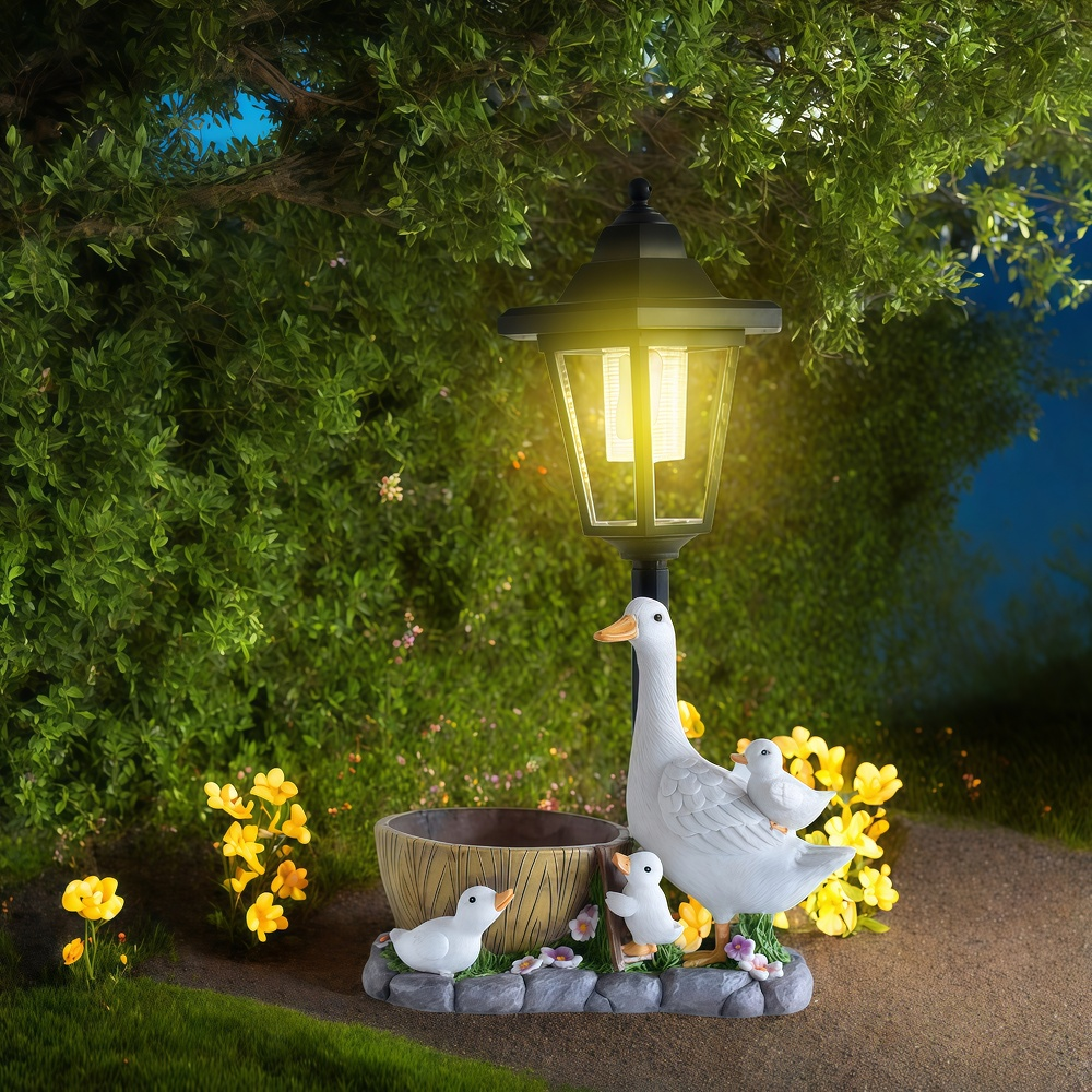 Solar Duck Night Light Garden  – Renewable Energy Solar recenzja i cena