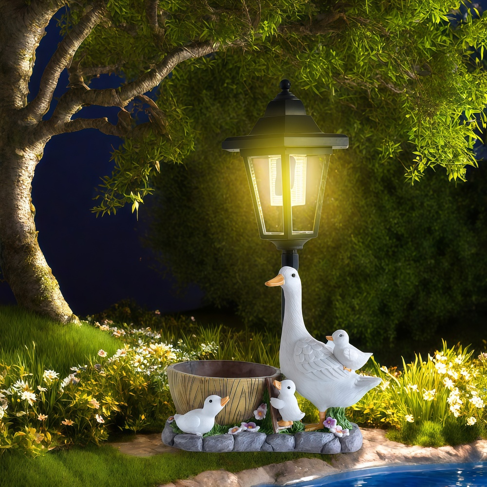 Solar Duck Night Light Garden  – Renewable Energy Solar recenzja i cena