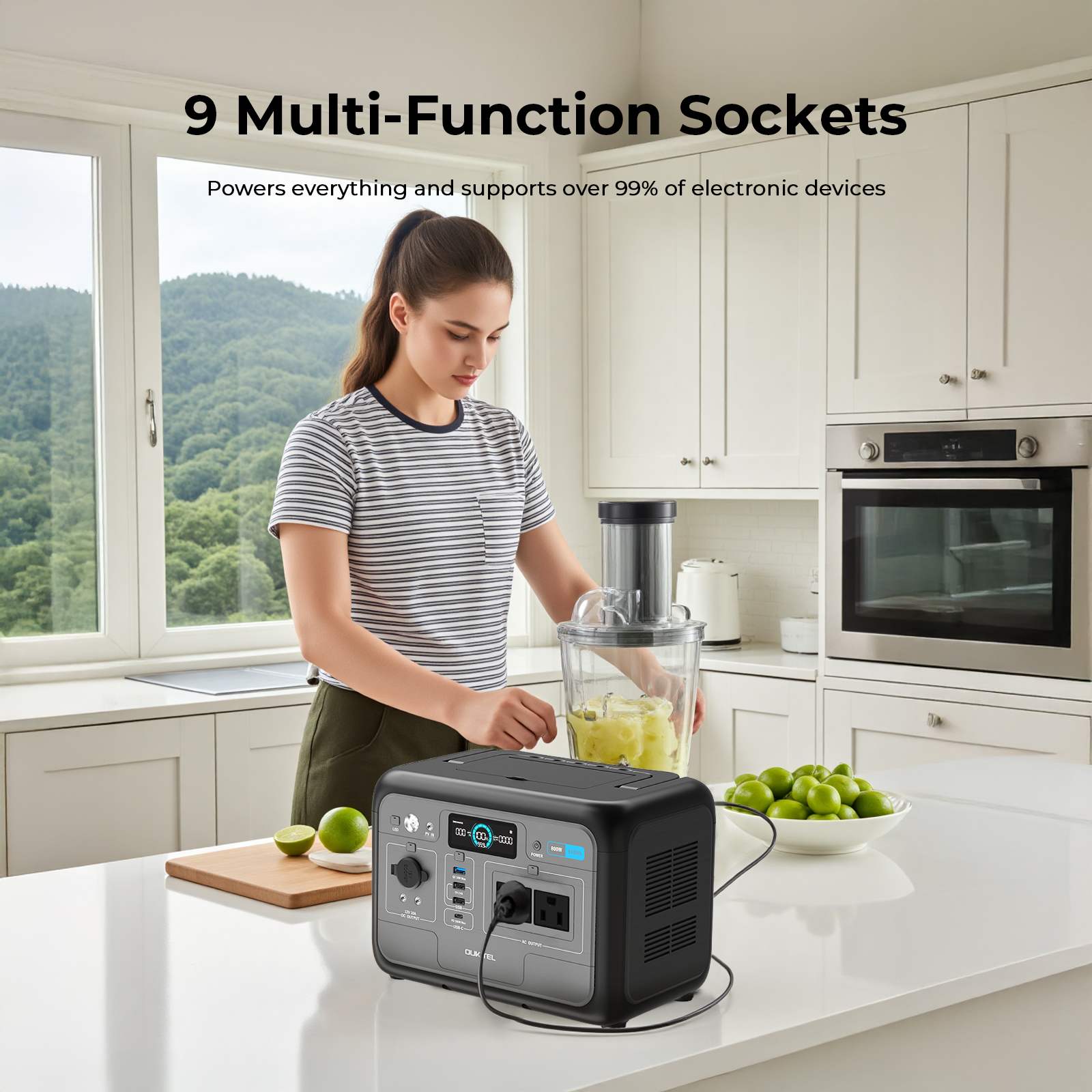 800W LiFePO4 Portable Power St – Portable Power Station recenzja i cena