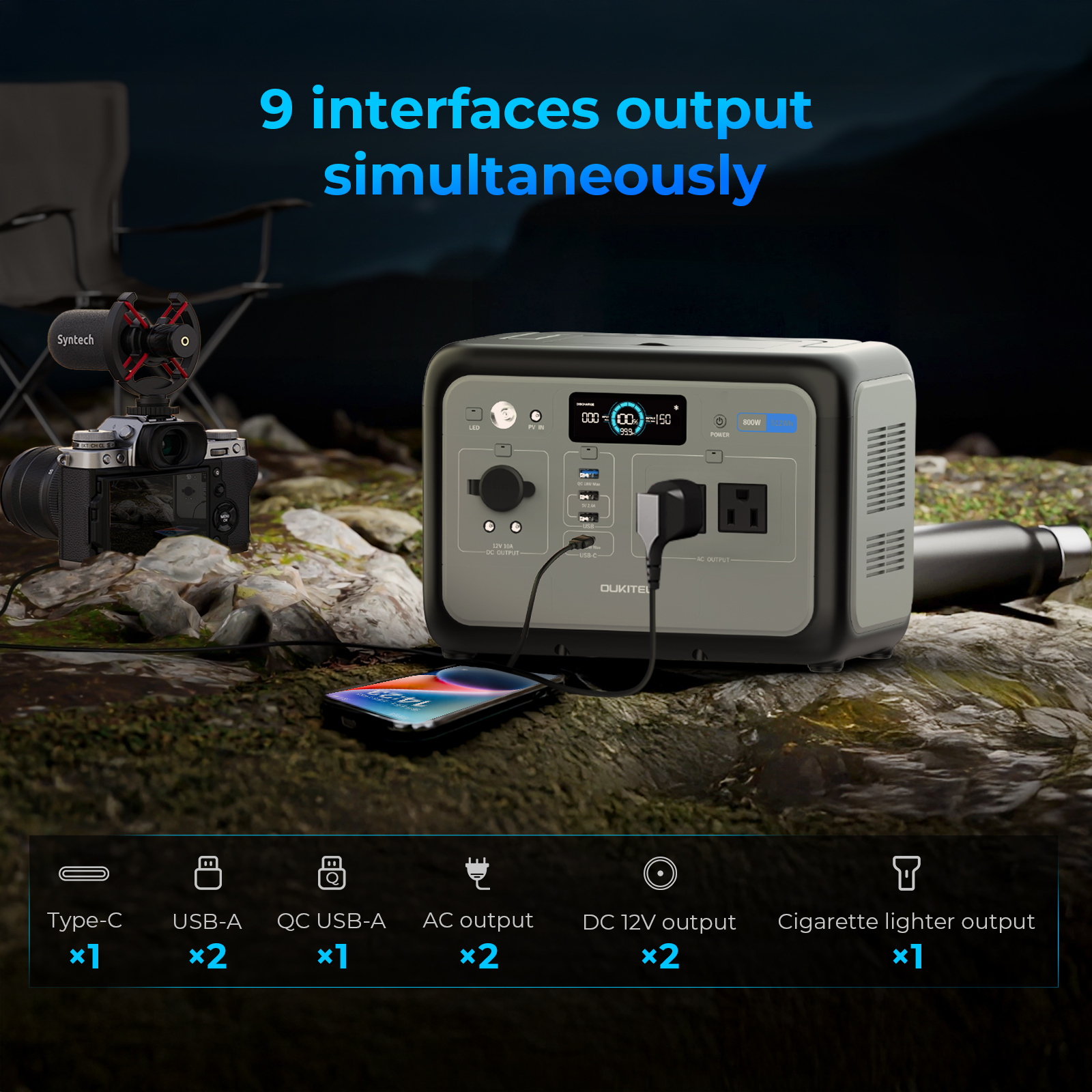 800W LiFePO4 Portable Power St – Portable Power Station recenzja i cena