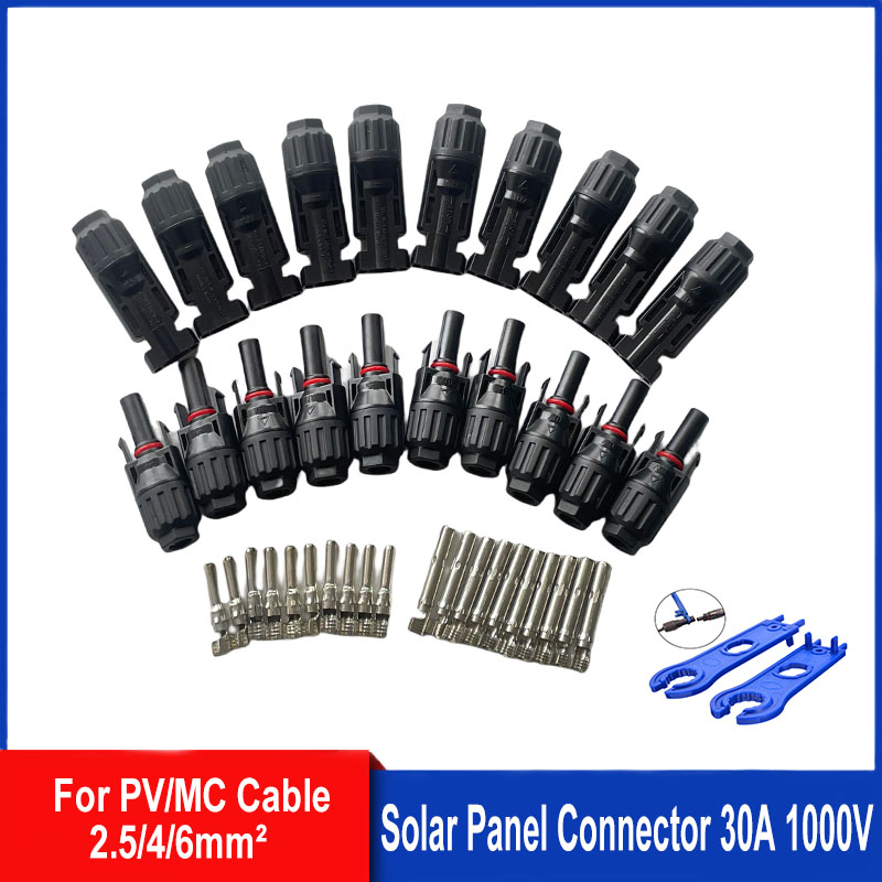 5/10 Pairs Solar Connectors PV – Solar Cable Mc4 Connector recenzja i cena