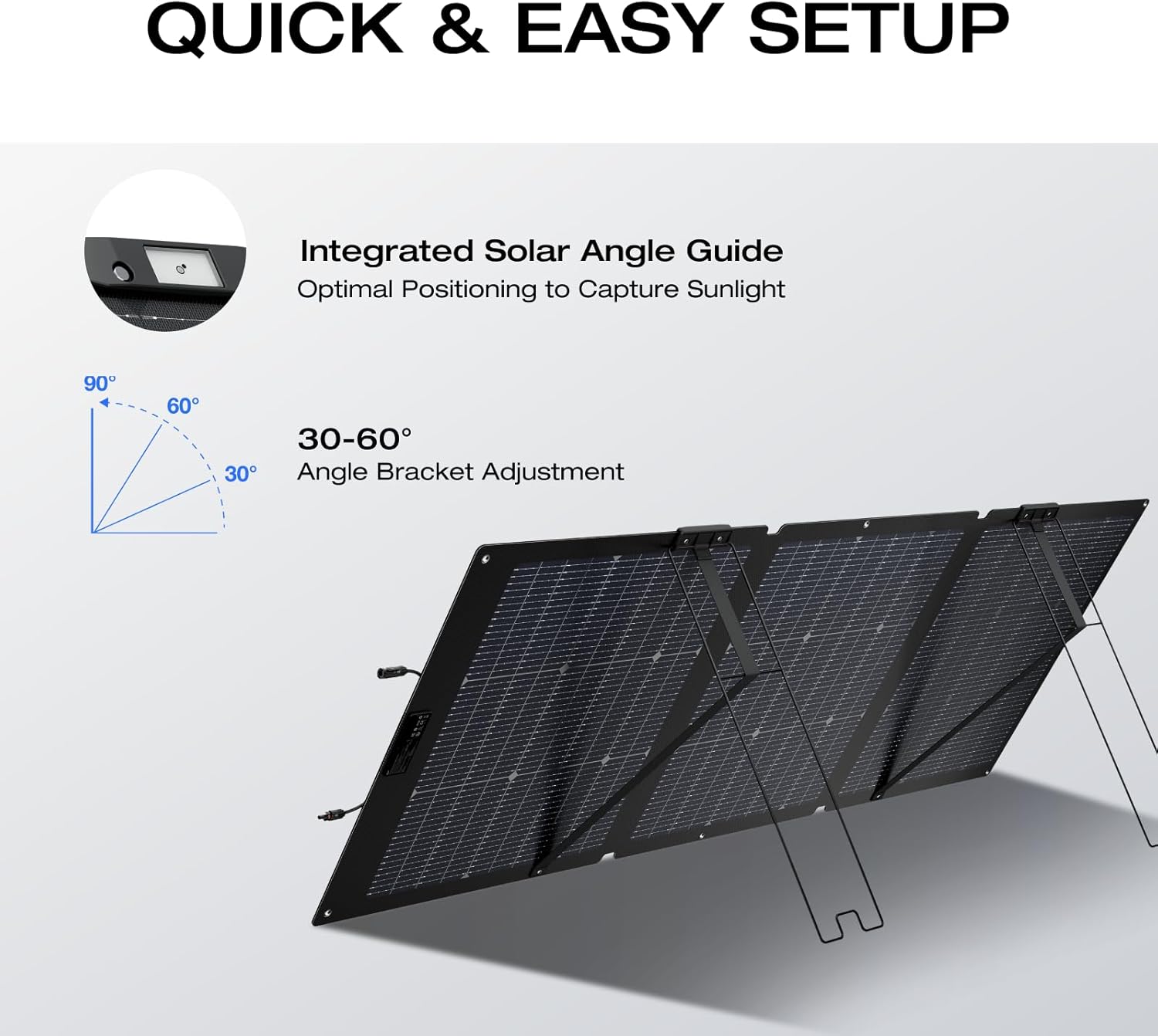 160 Watt Foldable Solar Panel  – Portable Power Station recenzja i cena